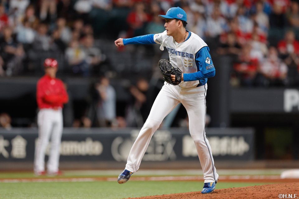 10回、六番手の柳川投手