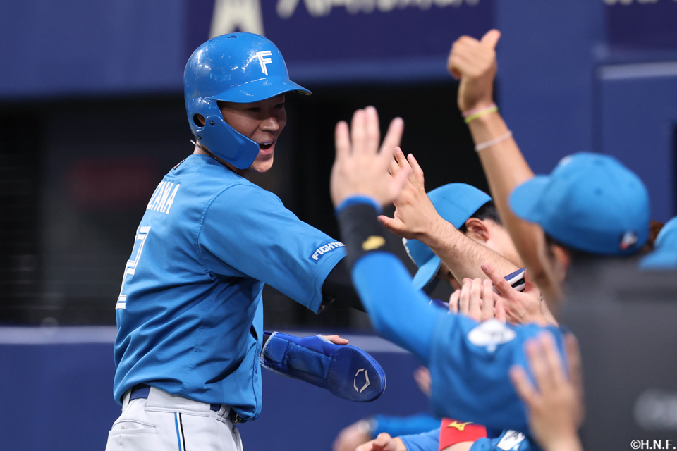 1回表、生還した矢澤選手