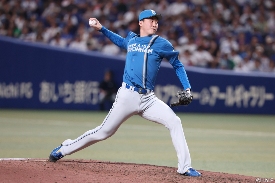 9回、六番手の柳川投手