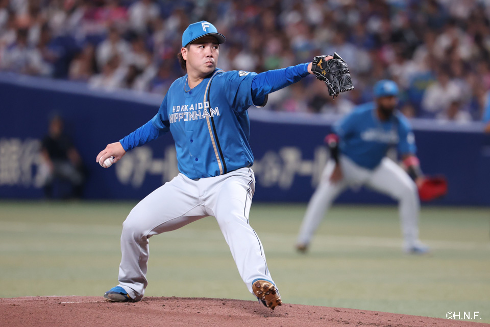 先発の金村投手