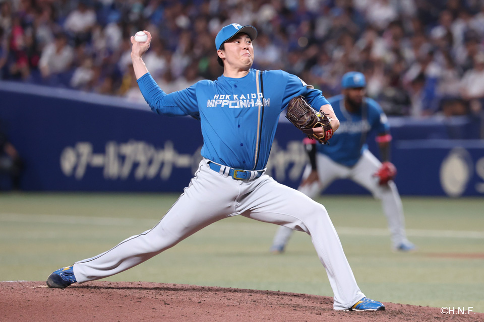 7回、三番手の田中正義投手