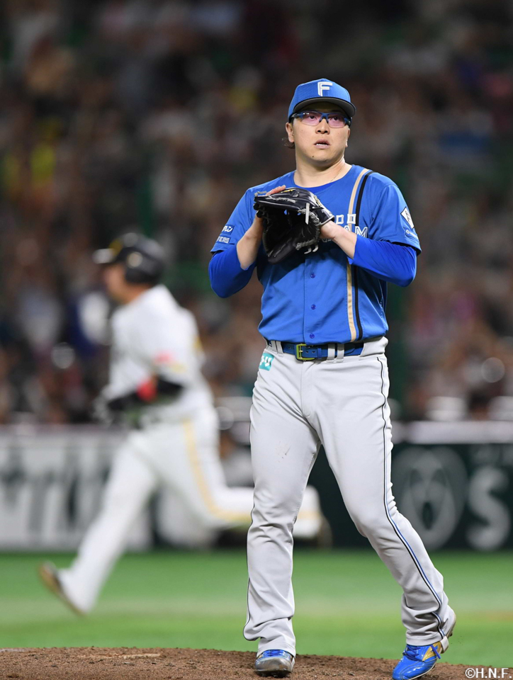 6回、三番手の生田目投手