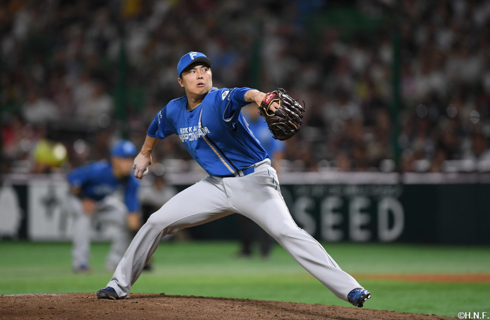 7回、四番手の田中正義投手