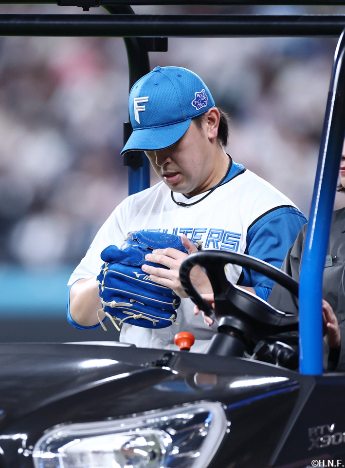 6回、二番手の河野投手