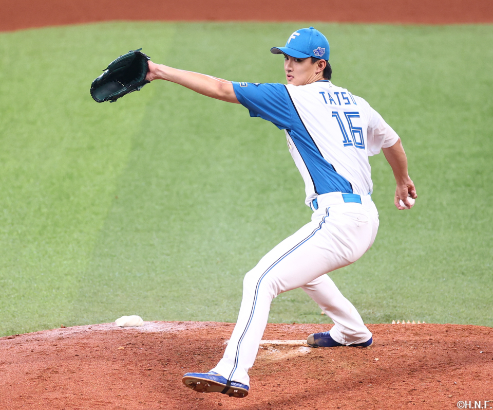 先発の達投手03