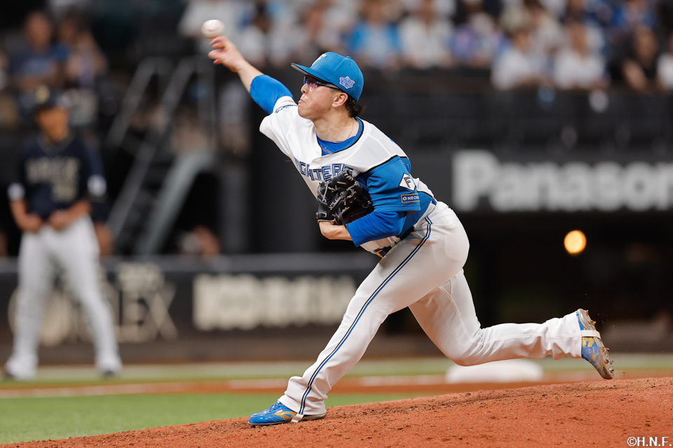 9回、四番手の生田目投手