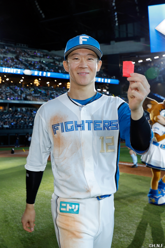 ヒーローの矢澤選手