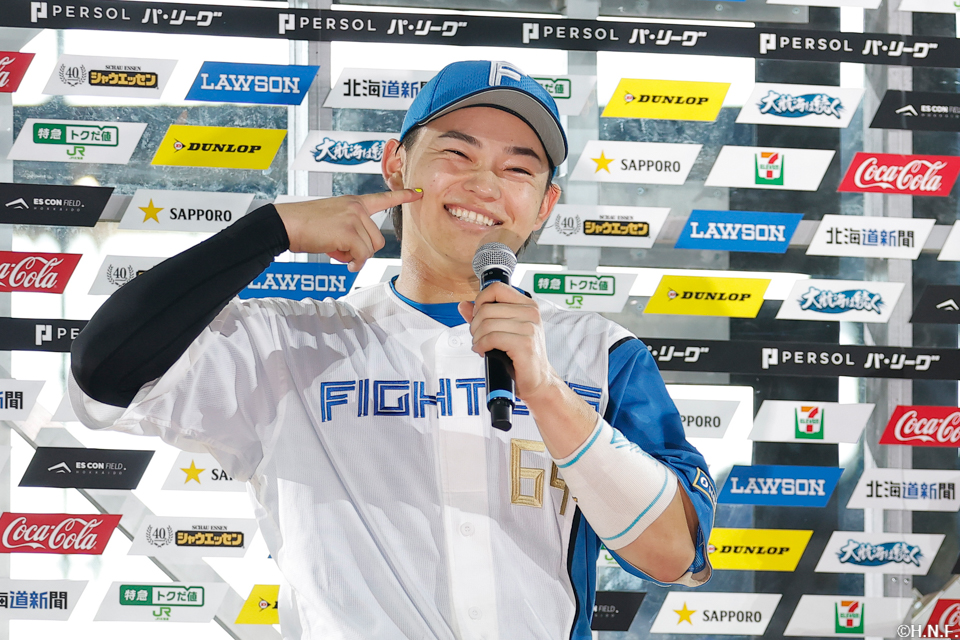 ヒーローの田宮選手