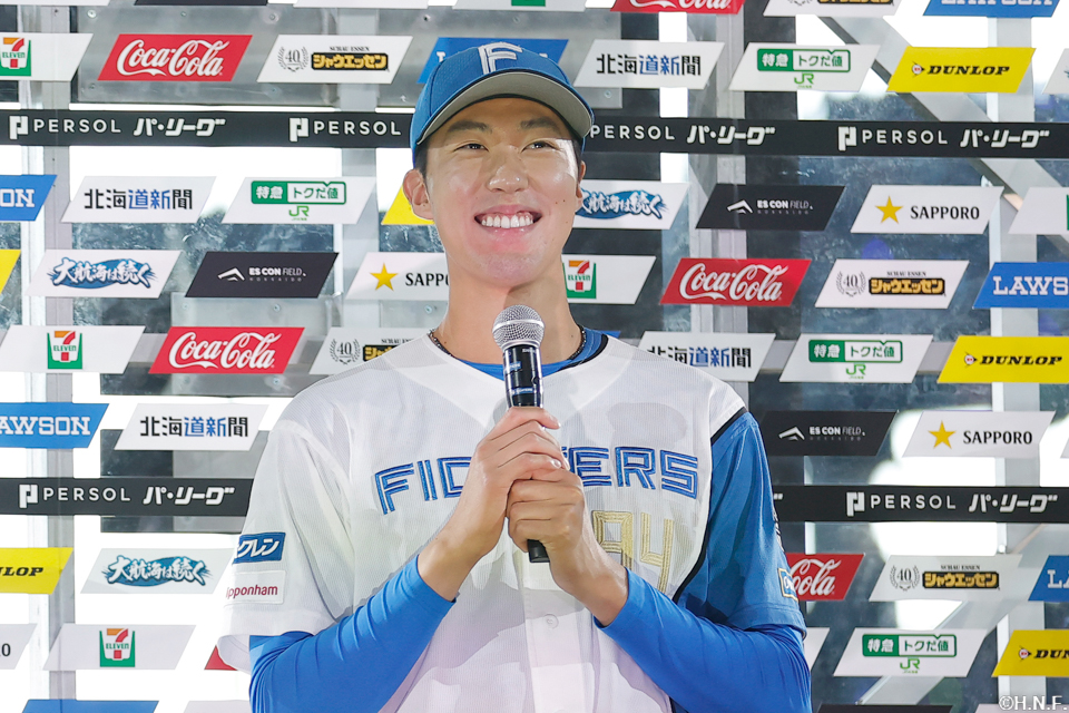 ヒーローの福島投手