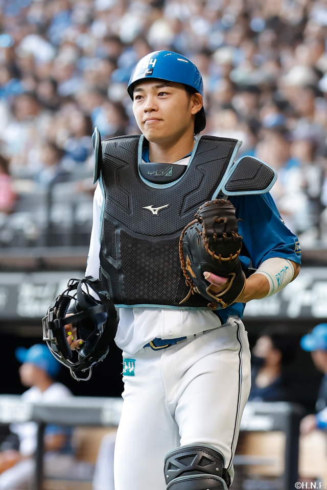 スタメンマスクの田宮選手