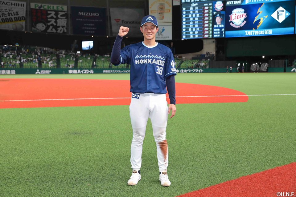 ヒーローの石井選手