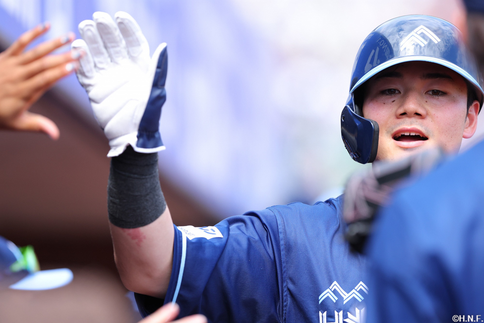 4回表、生還した清宮選手