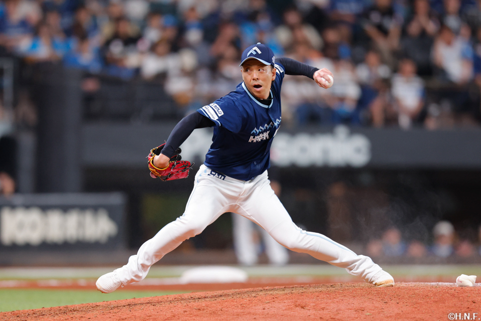 11回、七番手の宮西投手