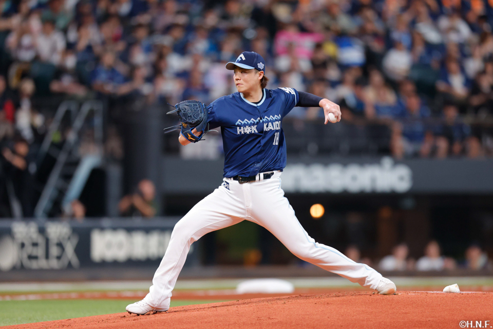 先発の山﨑福投手