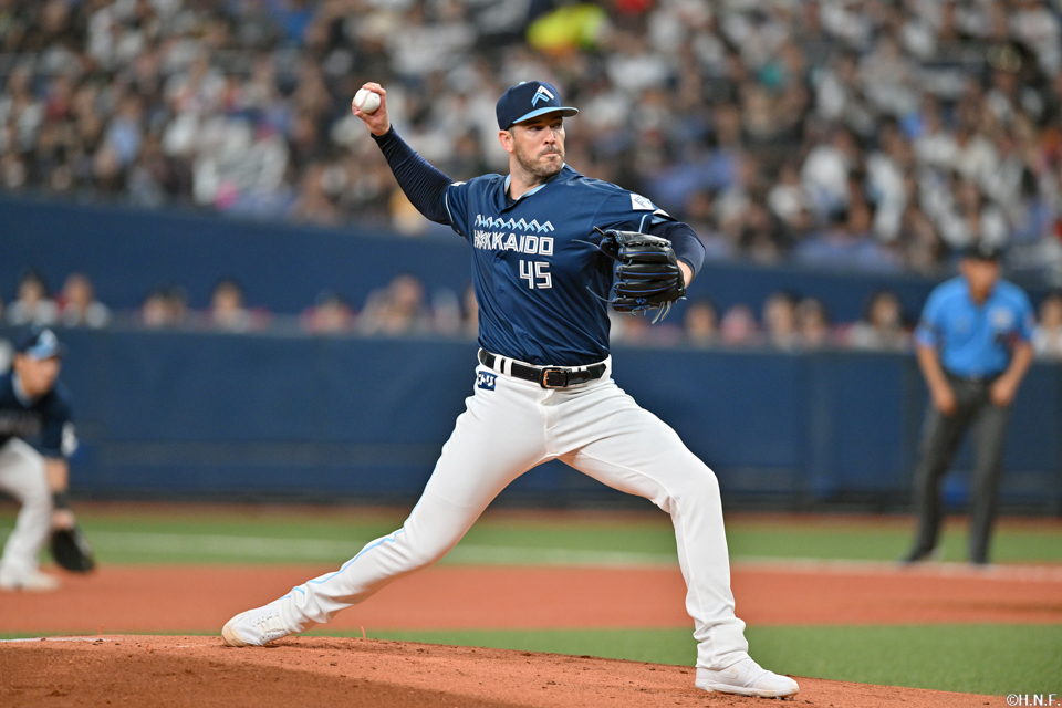 先発のバーヘイゲン投手