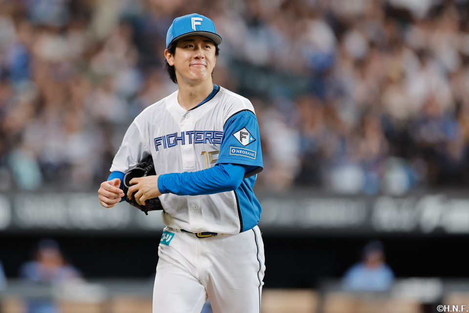 8回表を抑えた北山投手03