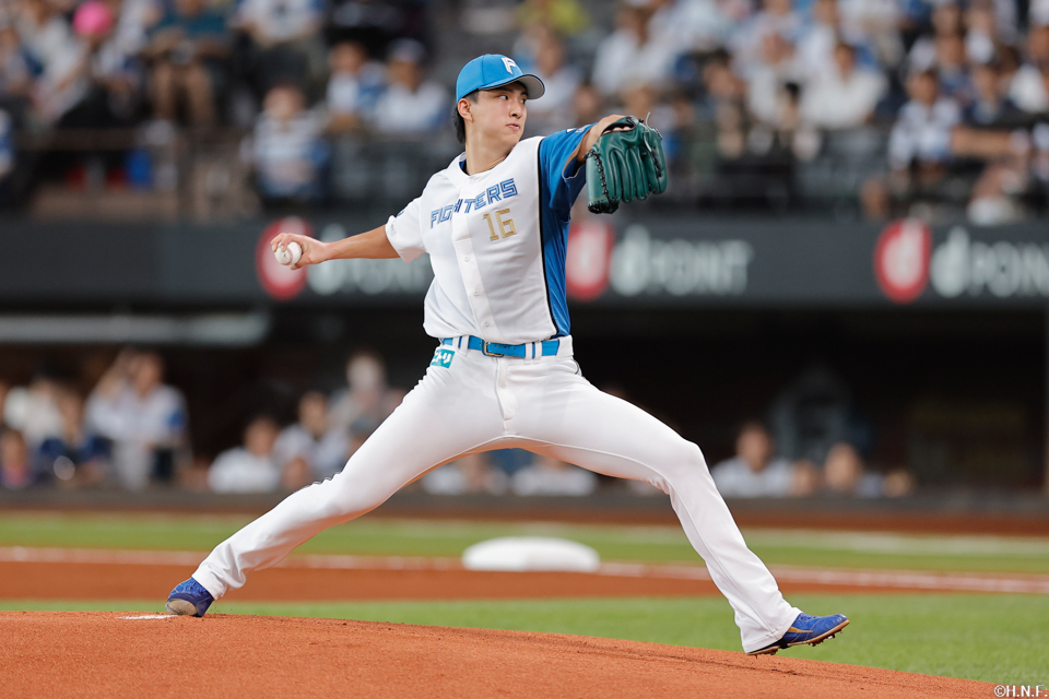 先発の達投手03