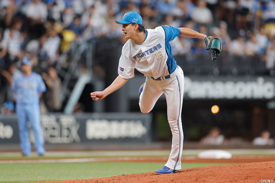 先発の達投手04