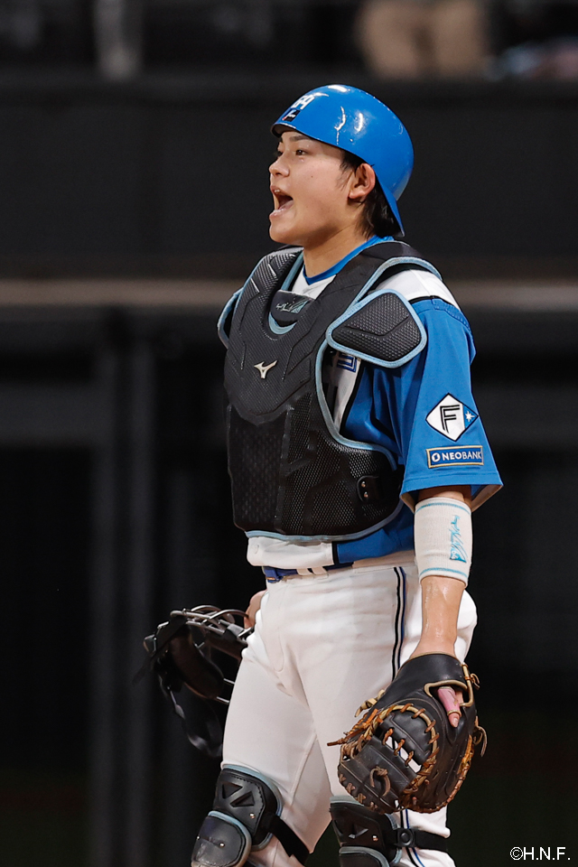 3回表、田宮選手