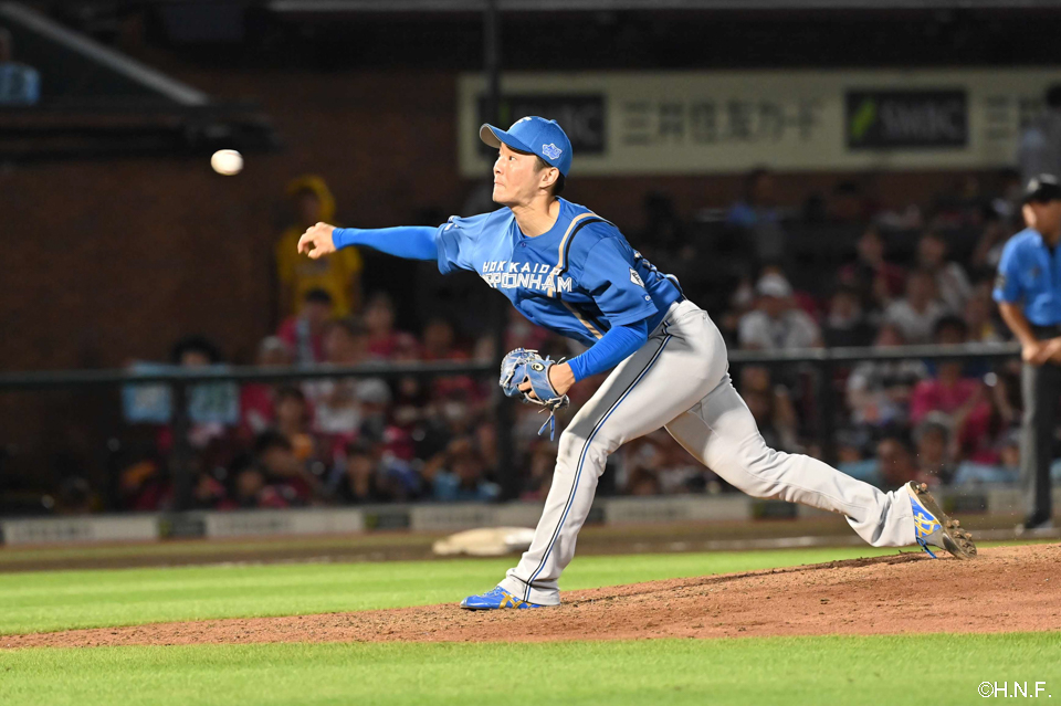 7回、二番手の玉井投手