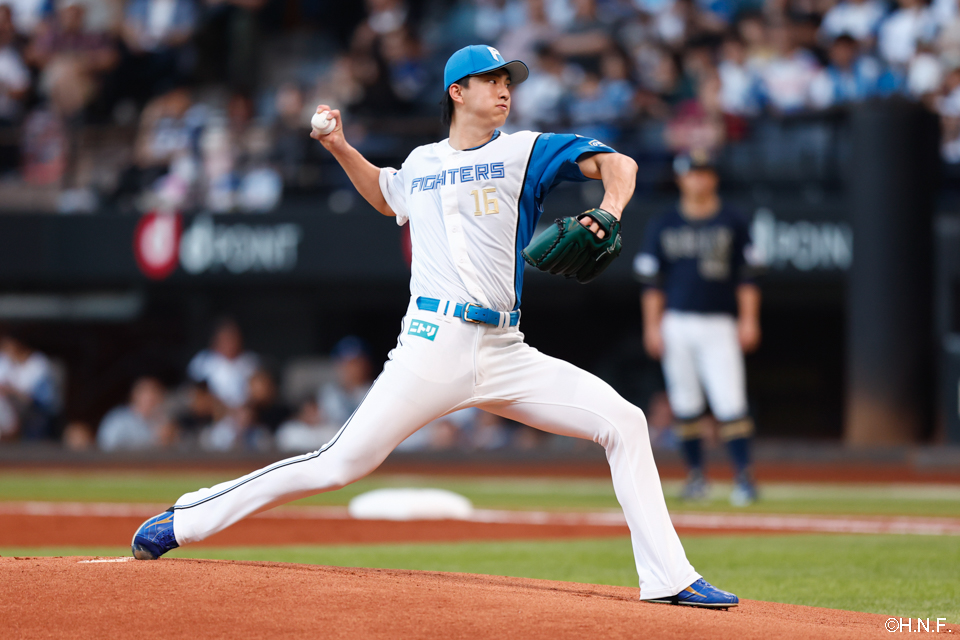 先発の達投手01