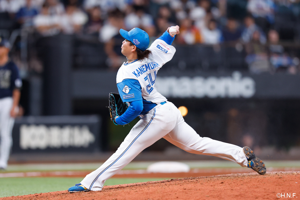 7回、三番手の金村投手