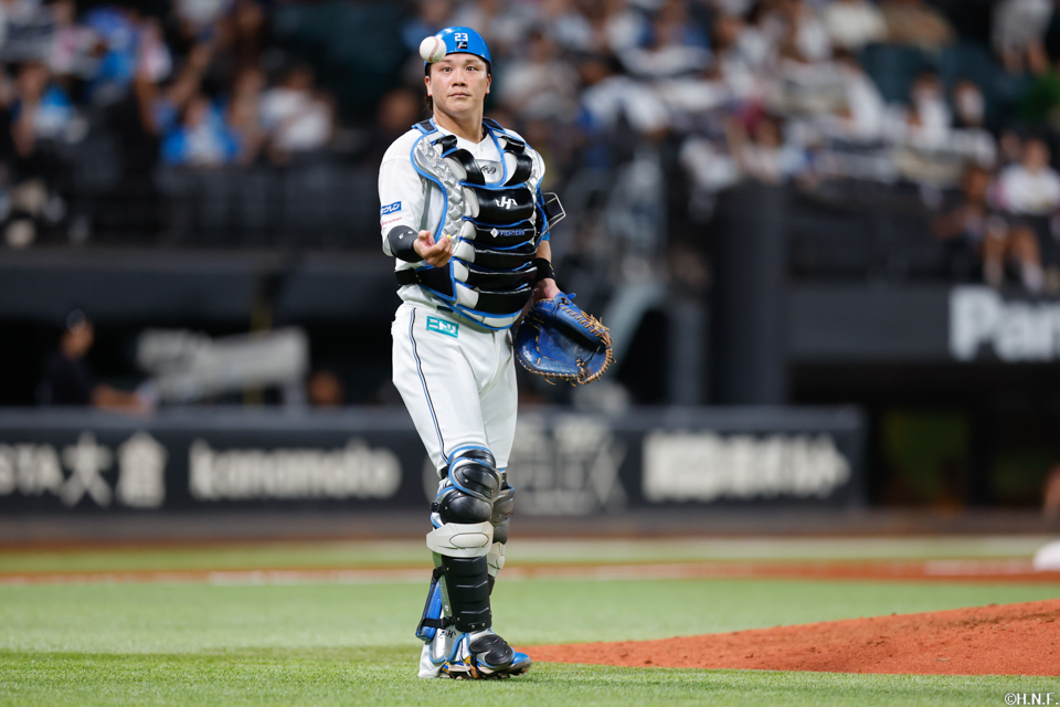 7回表、伏見選手