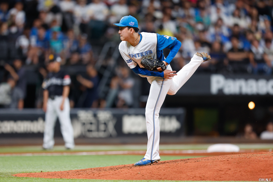 9回、五番手の柳川投手