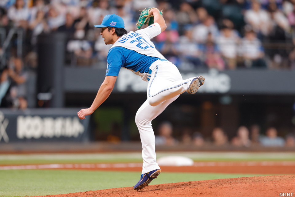 8回、三番手の上原投手02