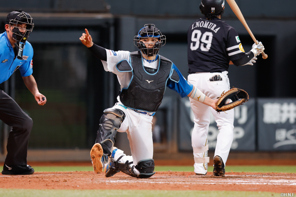 9回表、田宮選手