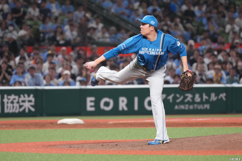 9回、五番手の田中正義投手