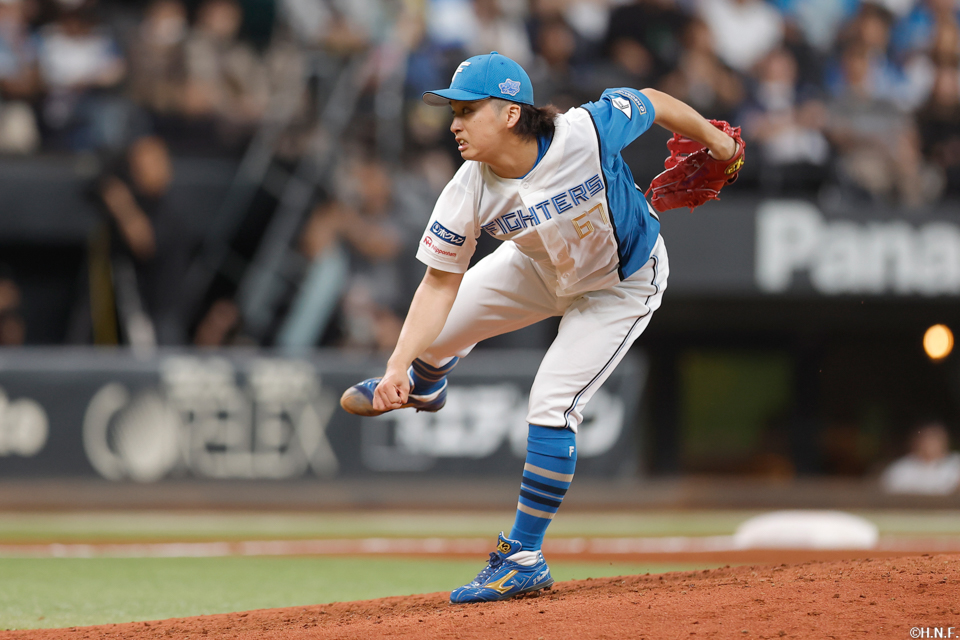 7回、二番手の山本拓投手