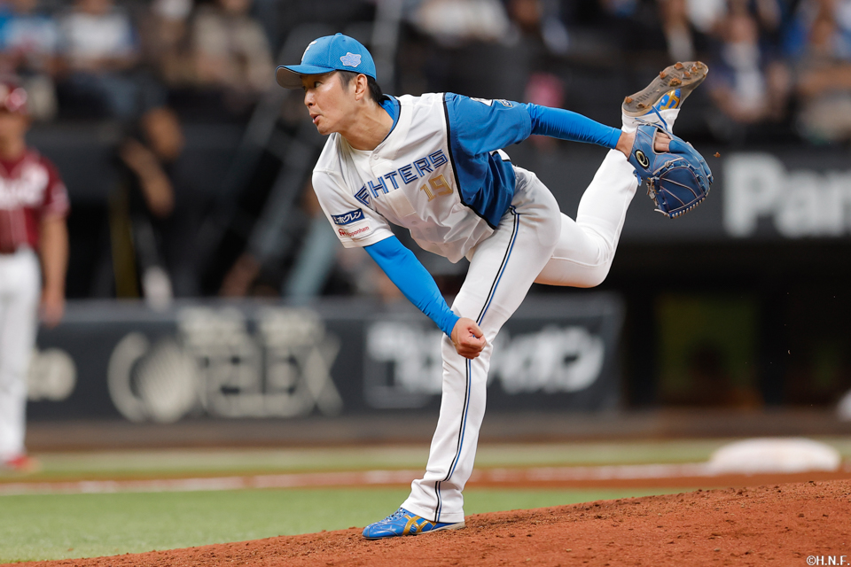 8回、四番手の玉井投手