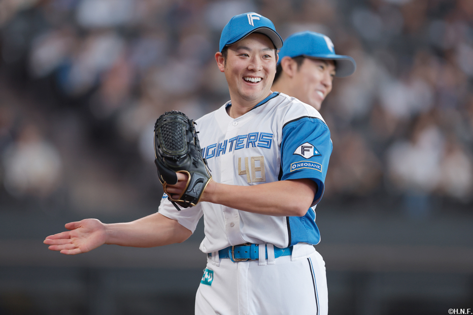 7回、二番手の齋藤投手