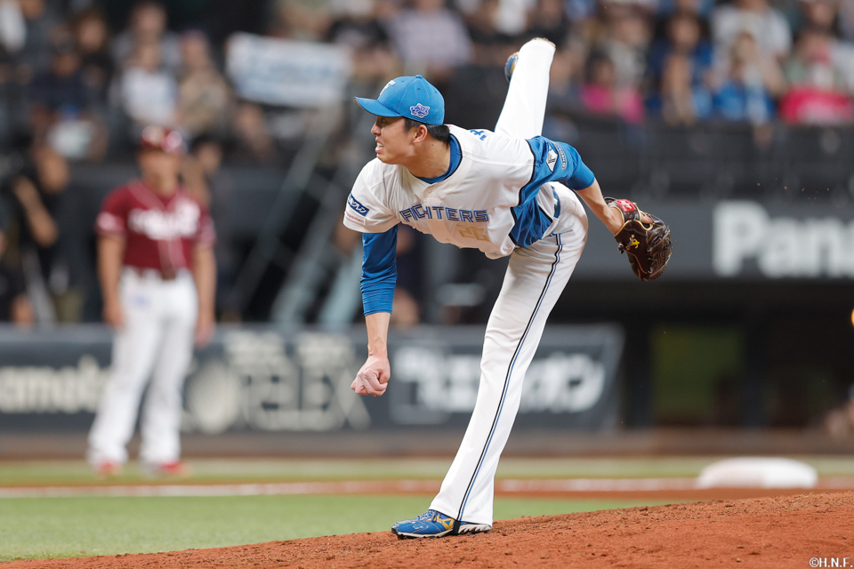 10回、五番手の田中正義投手