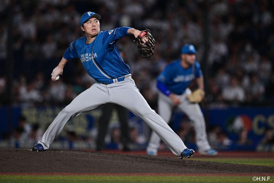 7回、三番手の田中正義投手