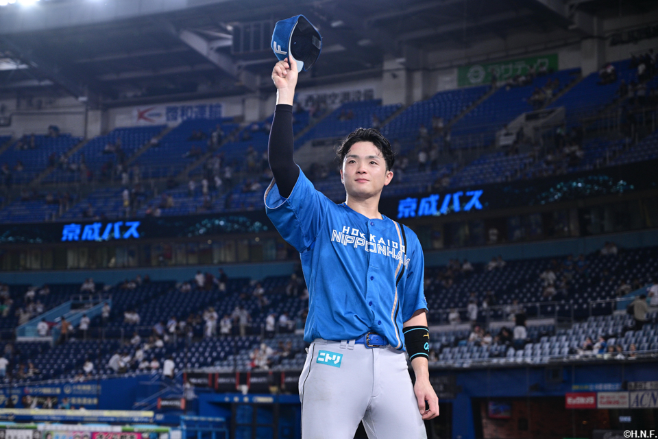 ヒーローの郡司選手