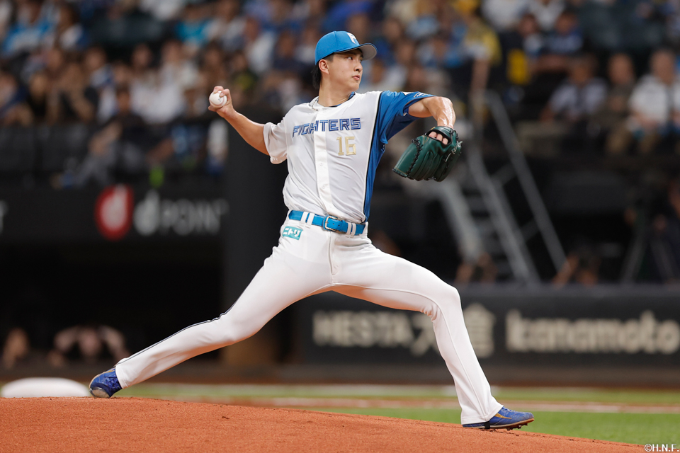 先発の達投手01