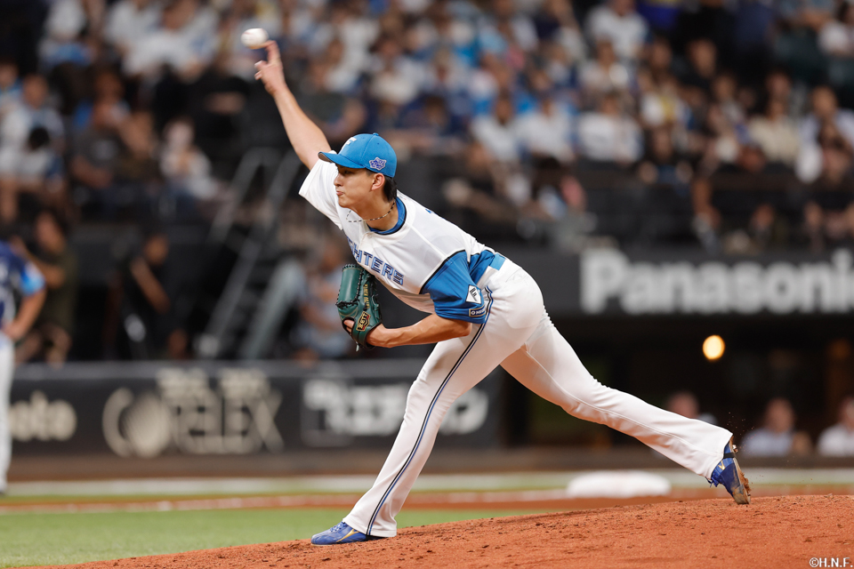 先発の達投手03