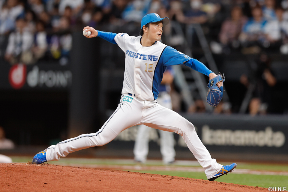 6回、二番手の玉井投手