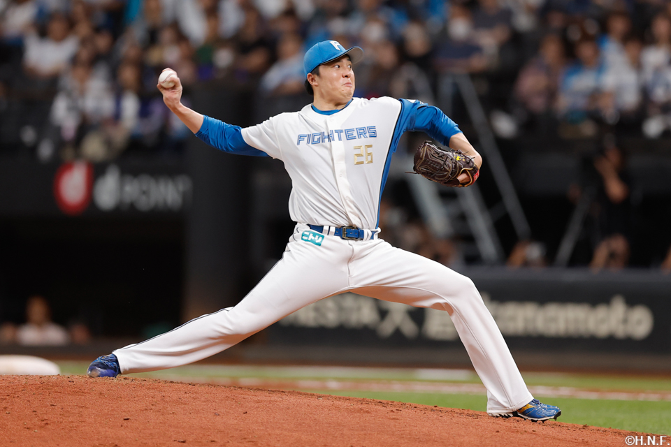 7回、三番手の田中正義投手