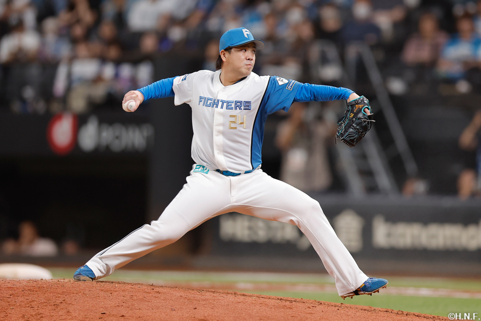 9回、六番手の金村投手