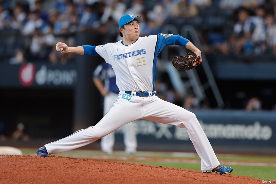 8回、二番手の田中正義投手