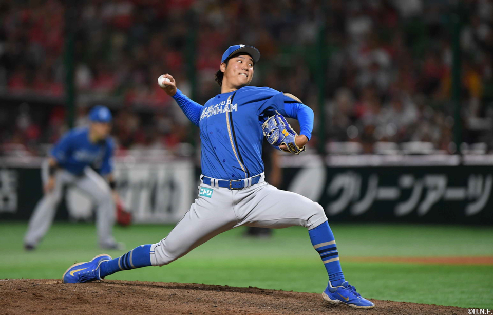 8回、三番手の古林投手01