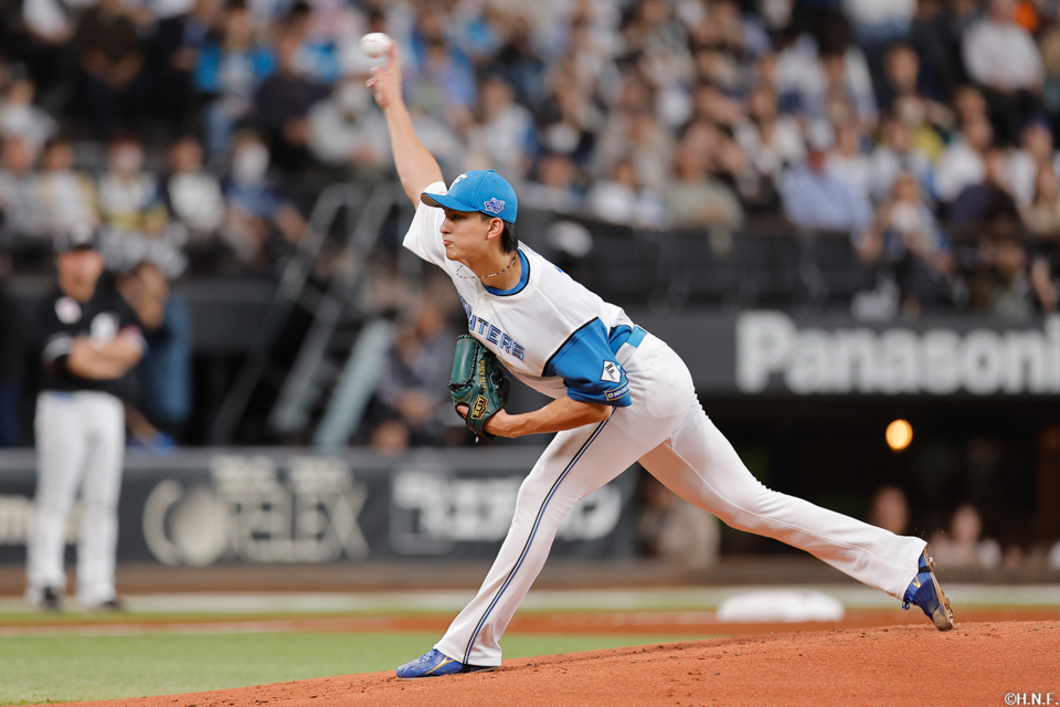 先発の達投手03