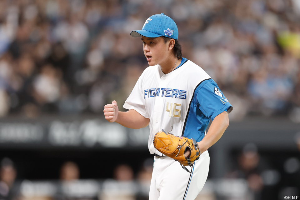 9回、三番手の畔柳投手02