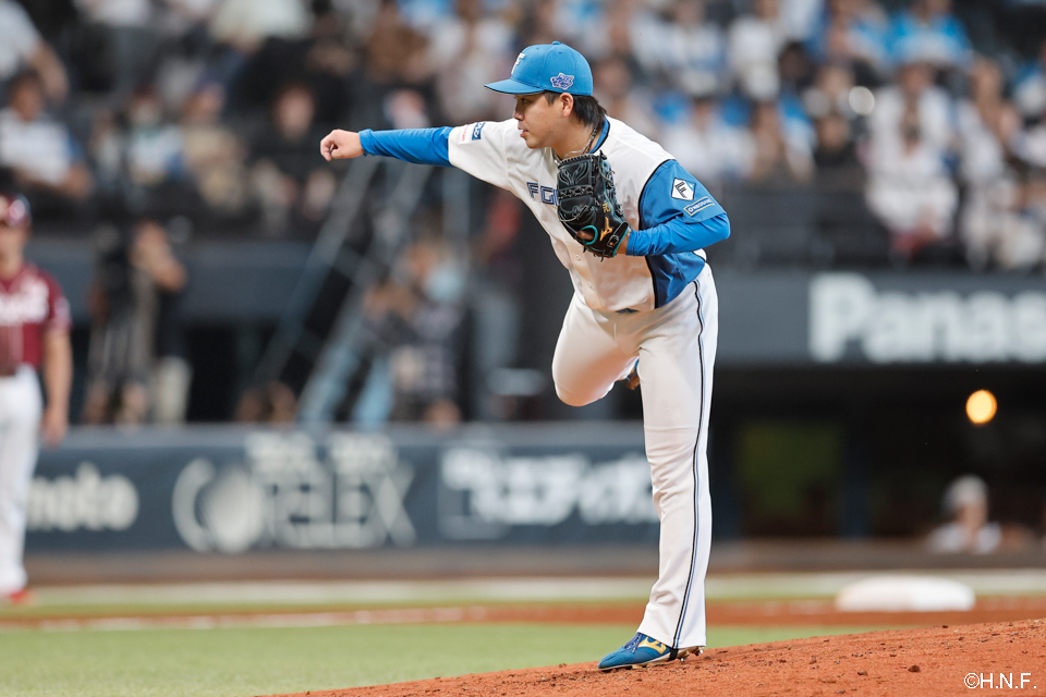 3回、二番手の金村投手01