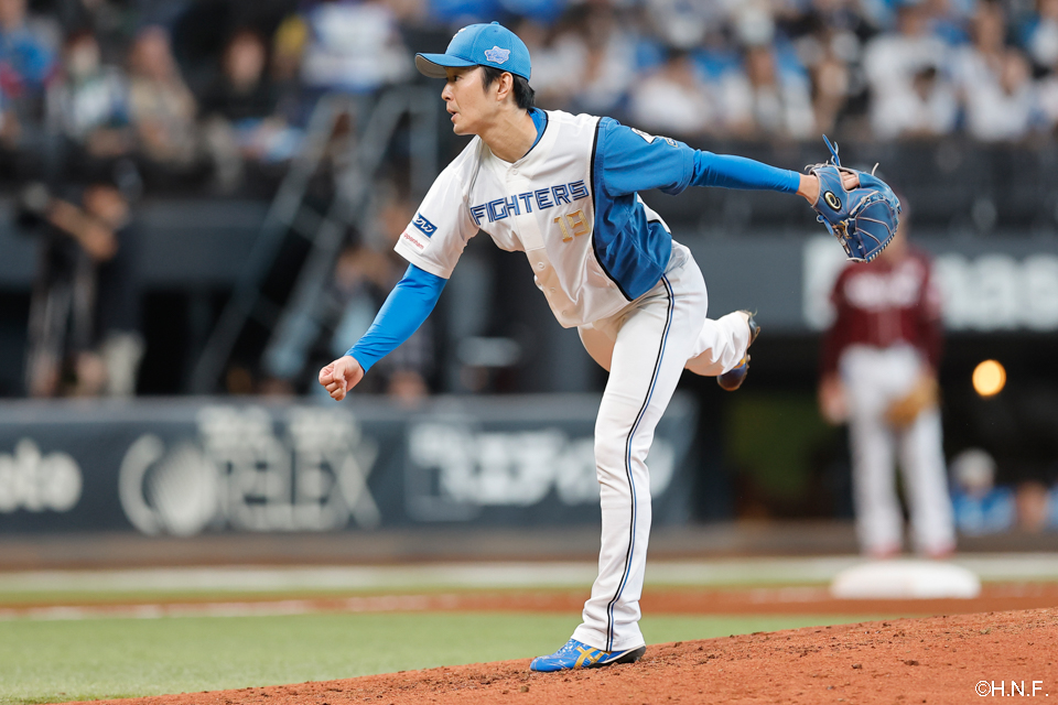 5回、四番手の玉井投手