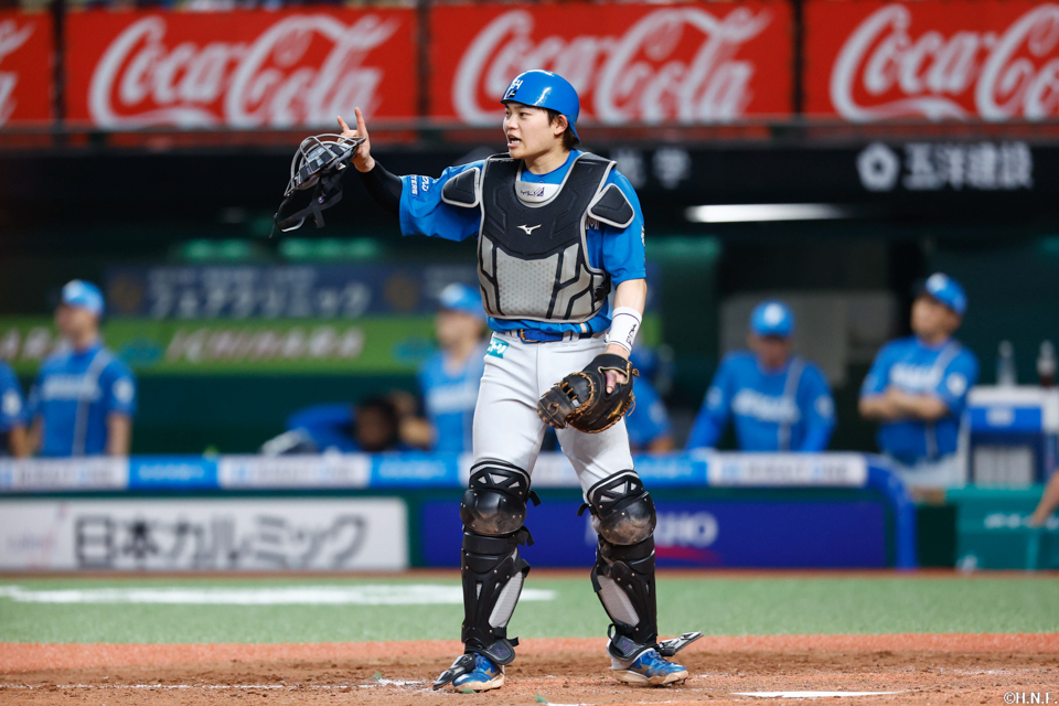 5回裏、田宮選手