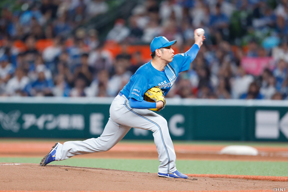 先発の加藤貴投手